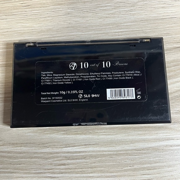 W7 10 out of 10 Eyeshadow Palette - Picture 3 of 5